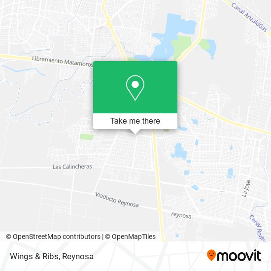 Mapa de Wings & Ribs