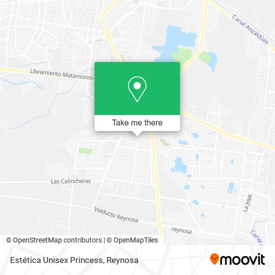 Mapa de Estética Unisex Princess