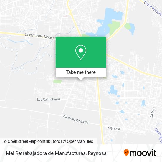 Mapa de Mel Retrabajadora de Manufacturas