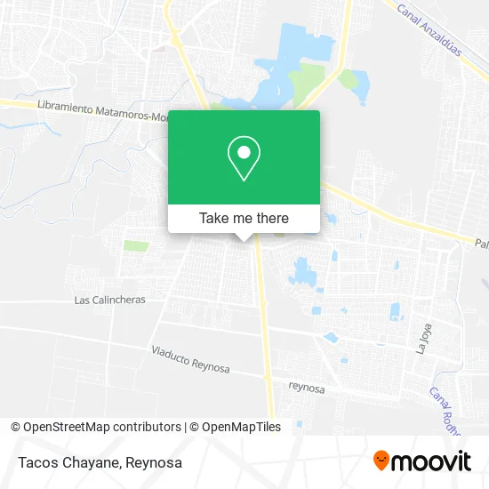 Tacos Chayane map