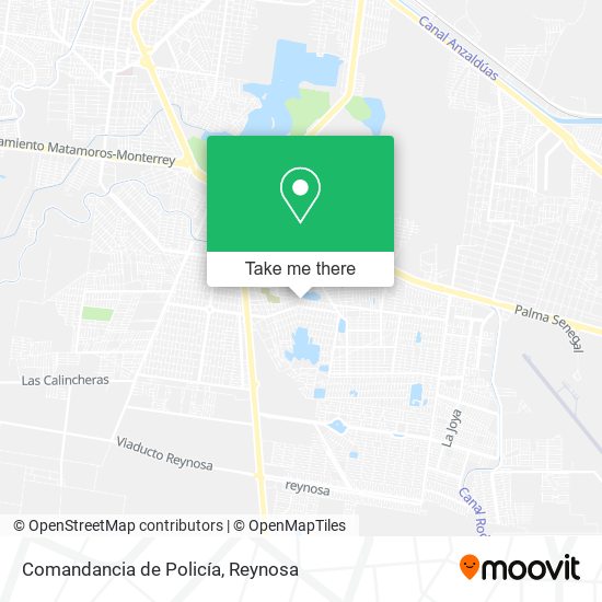 Mapa de Comandancia de Policía
