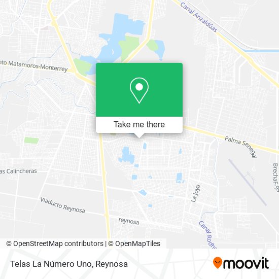 Telas La Número Uno map