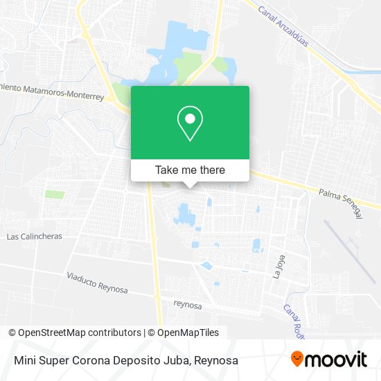 Mini Super Corona Deposito Juba map