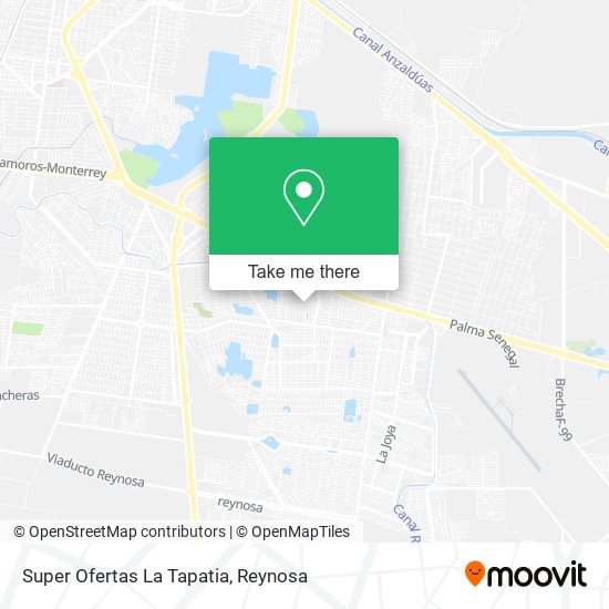 Super Ofertas La Tapatia map