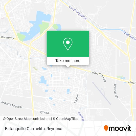 Mapa de Estanquillo Carmelita