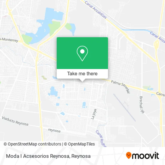 Mapa de Moda I Acsesorios Reynosa