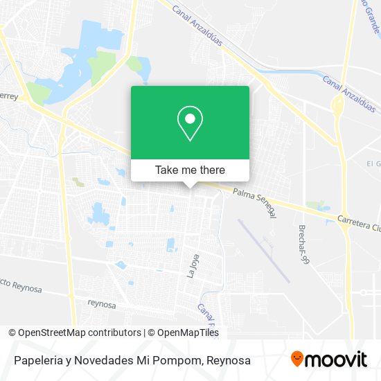 Mapa de Papeleria y Novedades Mi Pompom