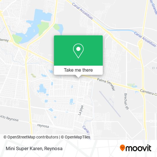 Mapa de Mini Super Karen