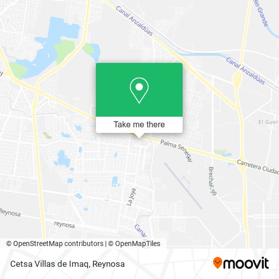 Mapa de Cetsa Villas de Imaq