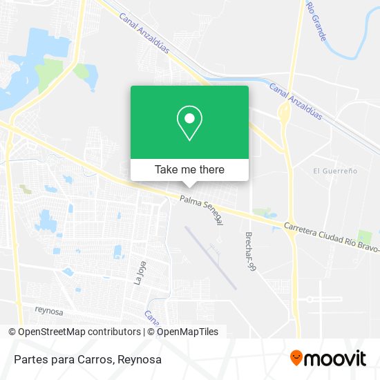 Mapa de Partes para Carros