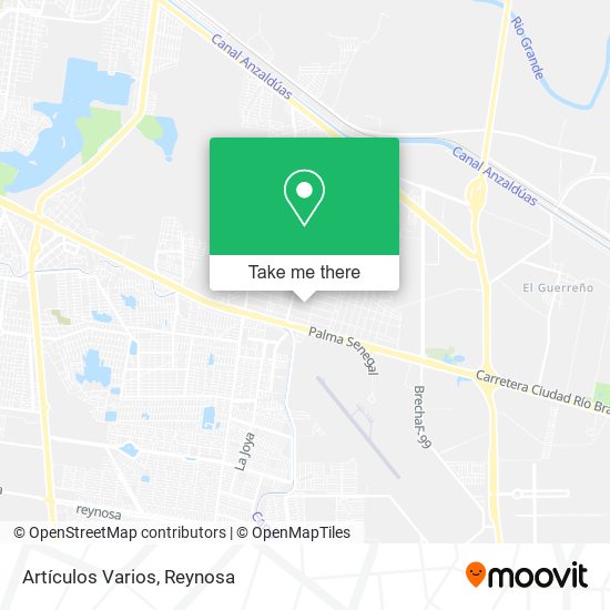 Mapa de Artículos Varios