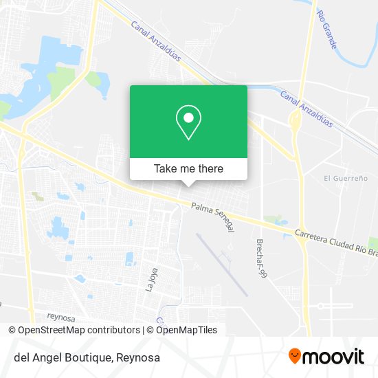 del Angel Boutique map