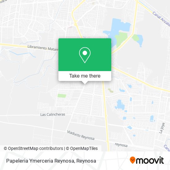 Papeleria Ymerceria Reynosa map