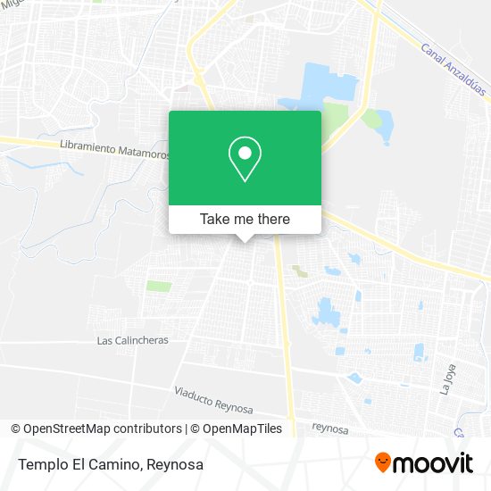 Mapa de Templo El Camino