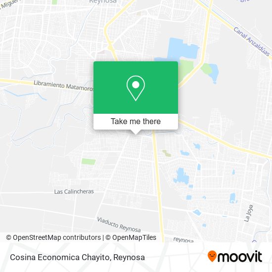 Cosina Economica Chayito map