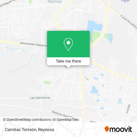 Carnitas Torreón map