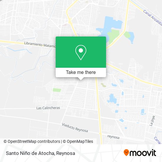 Mapa de Santo Niño de Atocha