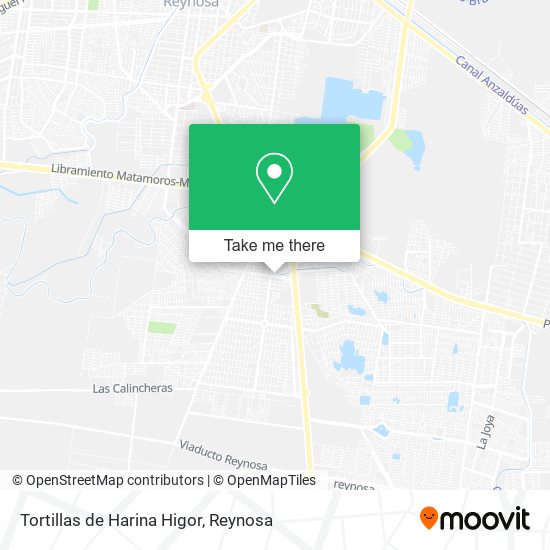 Tortillas de Harina Higor map