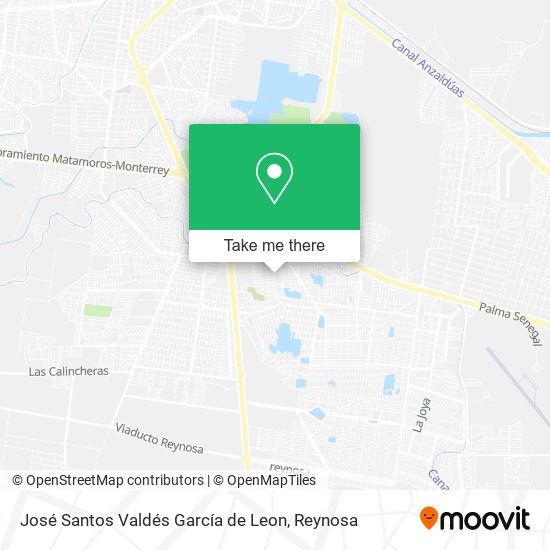 Mapa de José Santos Valdés García de Leon