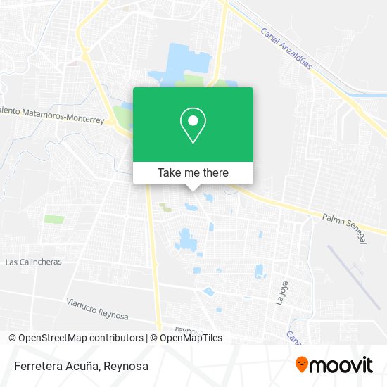Mapa de Ferretera Acuña