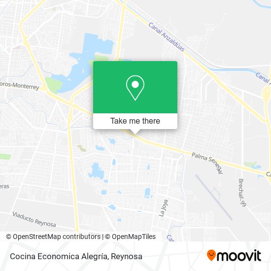 Cocina Economica Alegría map
