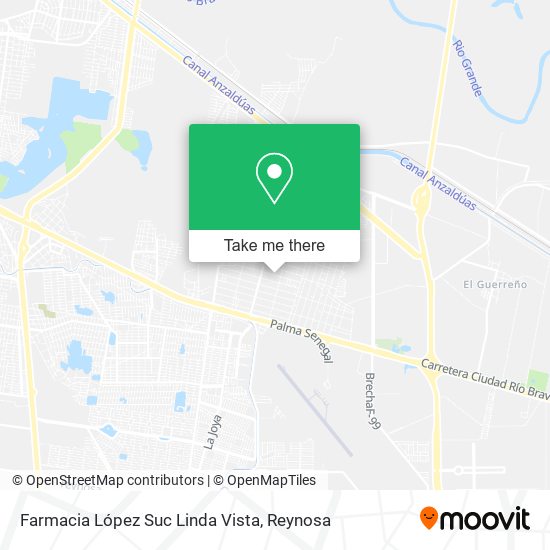 Farmacia López Suc Linda Vista map