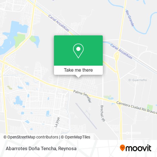 Abarrotes Doña Tencha map