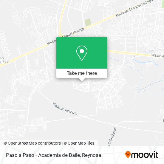 Mapa de Paso a Paso - Academia de Baile
