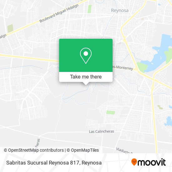 Sabritas Sucursal Reynosa 817 map