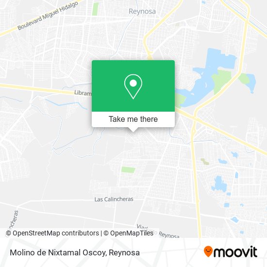 Mapa de Molino de Nixtamal Oscoy