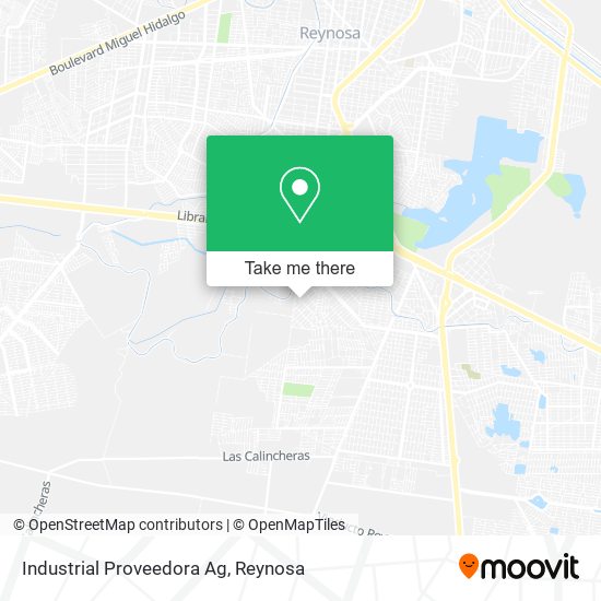 Mapa de Industrial Proveedora Ag