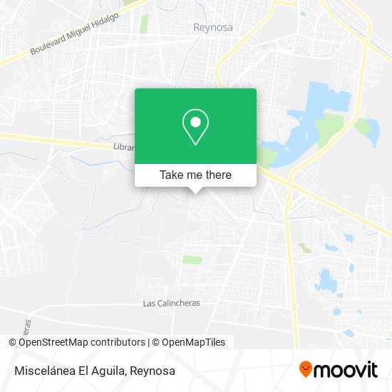 Miscelánea El Aguila map
