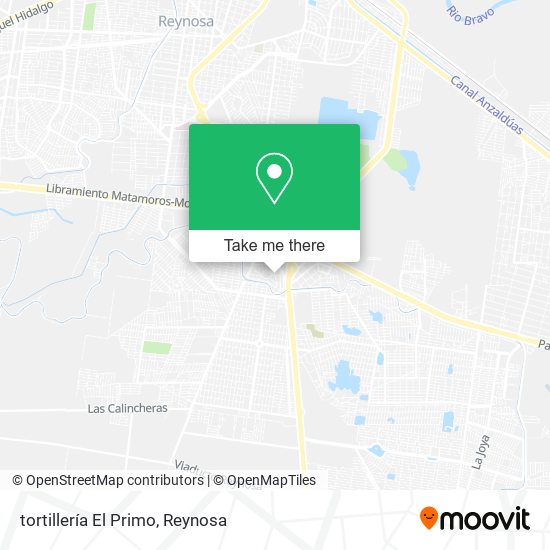 tortillería El Primo map