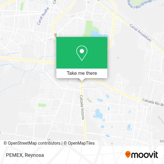 PEMEX map