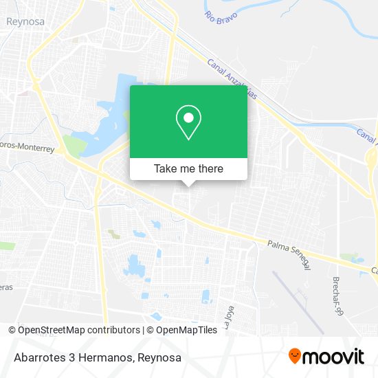 Mapa de Abarrotes 3 Hermanos