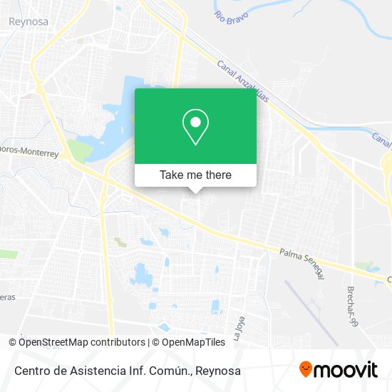 Centro de Asistencia Inf. Común. map