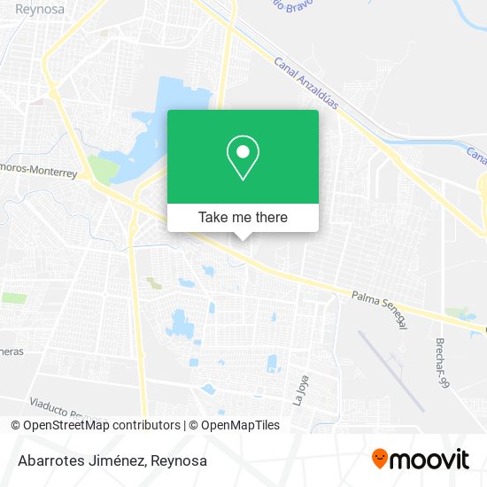Abarrotes Jiménez map