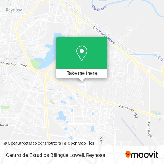 Centro de Estudios Bilingüe Lowell map