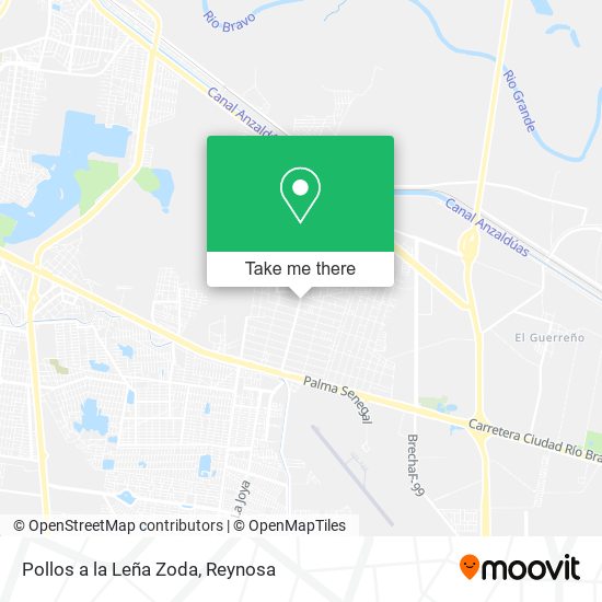 Pollos a la Leña Zoda map