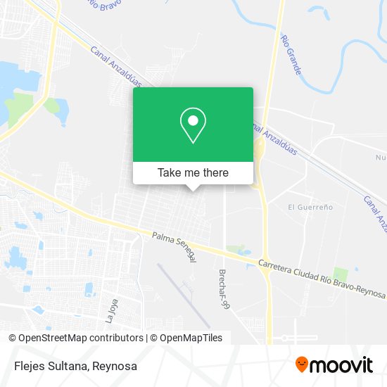 Mapa de Flejes Sultana