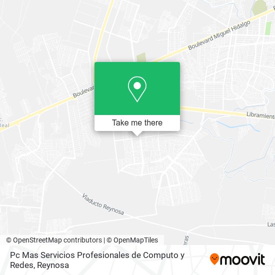 Mapa de Pc Mas Servicios Profesionales de Computo y Redes
