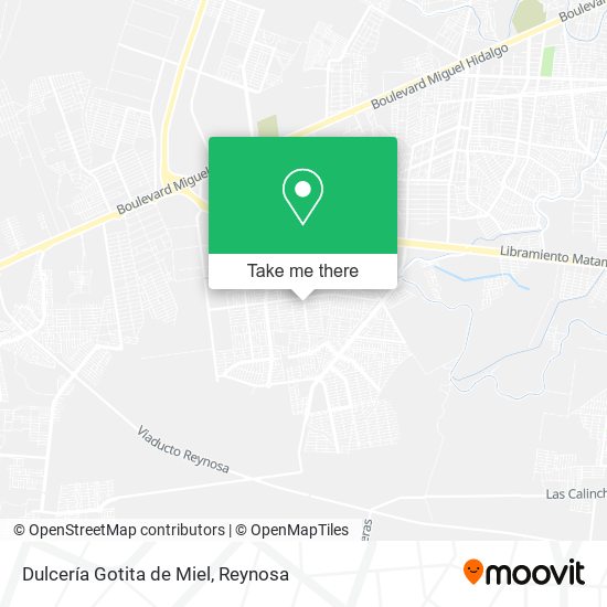 Dulcería Gotita de Miel map