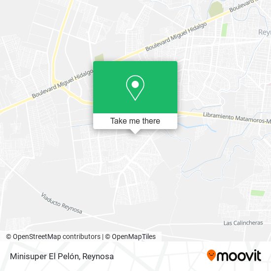 Minisuper El Pelón map