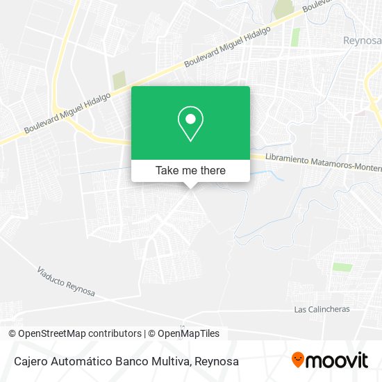 Cajero Automático Banco Multiva map