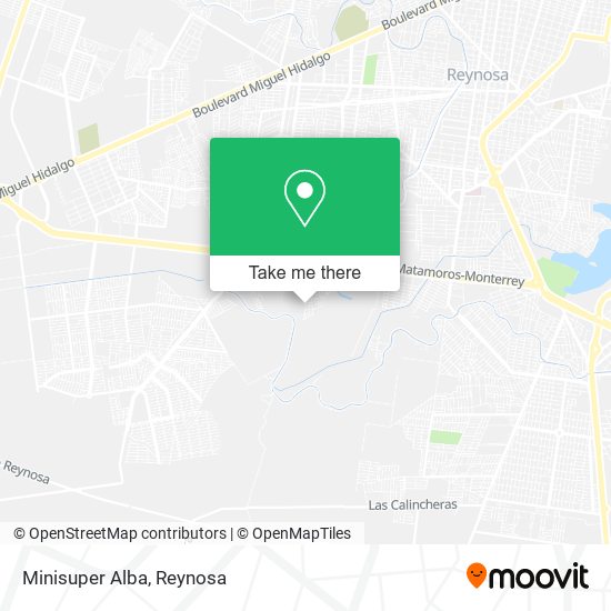 Mapa de Minisuper Alba