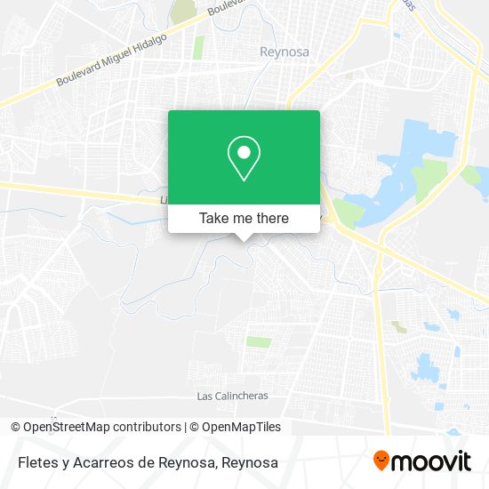 Fletes y Acarreos de Reynosa map