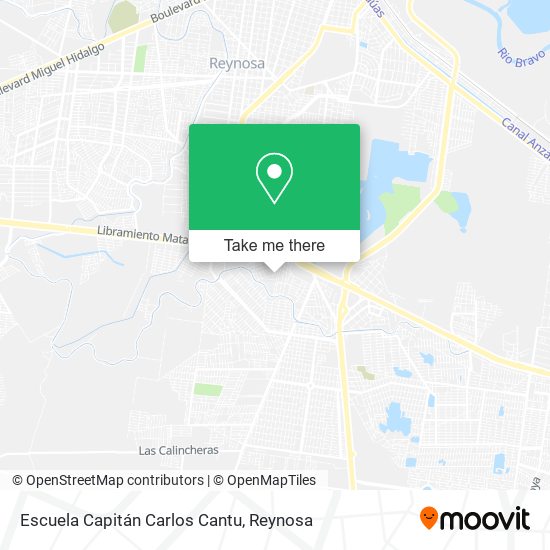 Mapa de Escuela Capitán Carlos Cantu
