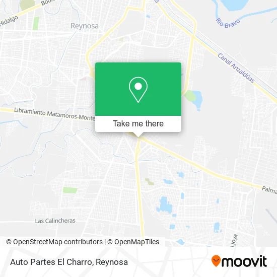 Auto Partes El Charro map