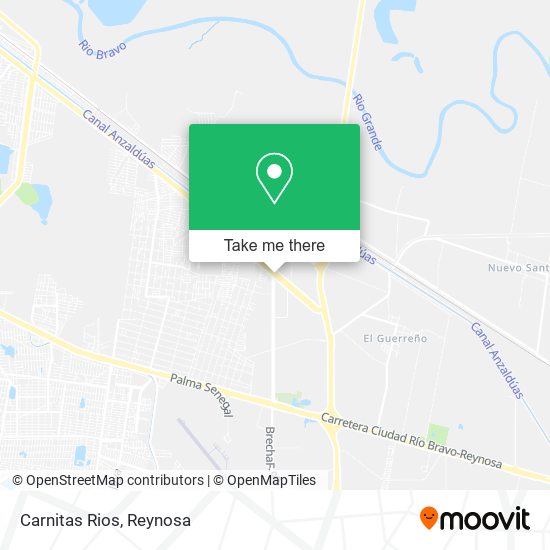 Mapa de Carnitas Rios