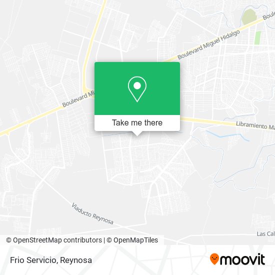 Mapa de Frio Servicio